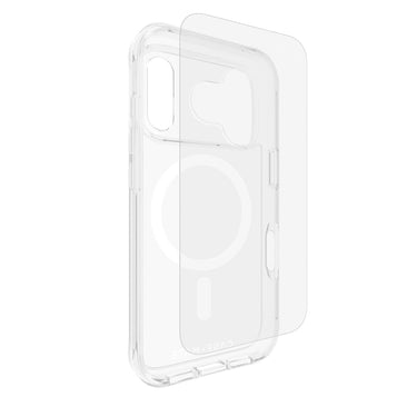Case-Mate Magsafe Case and Screen Protection Pack for Apple iPhone 17 Pro - Clear